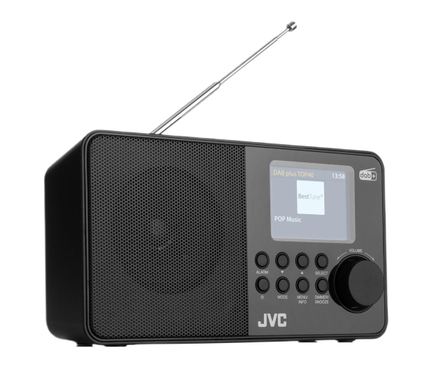 JVC JVC radio DAB RA-E611B-DAB black - 1514929 - zdjęcie 2